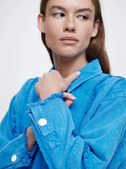 100% Cotton Denim Shirt|Parfois Cheap