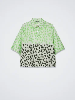 100% Cotton Printed Shirt|Parfois Store