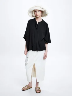 100% Cotton Top|Parfois Fashion