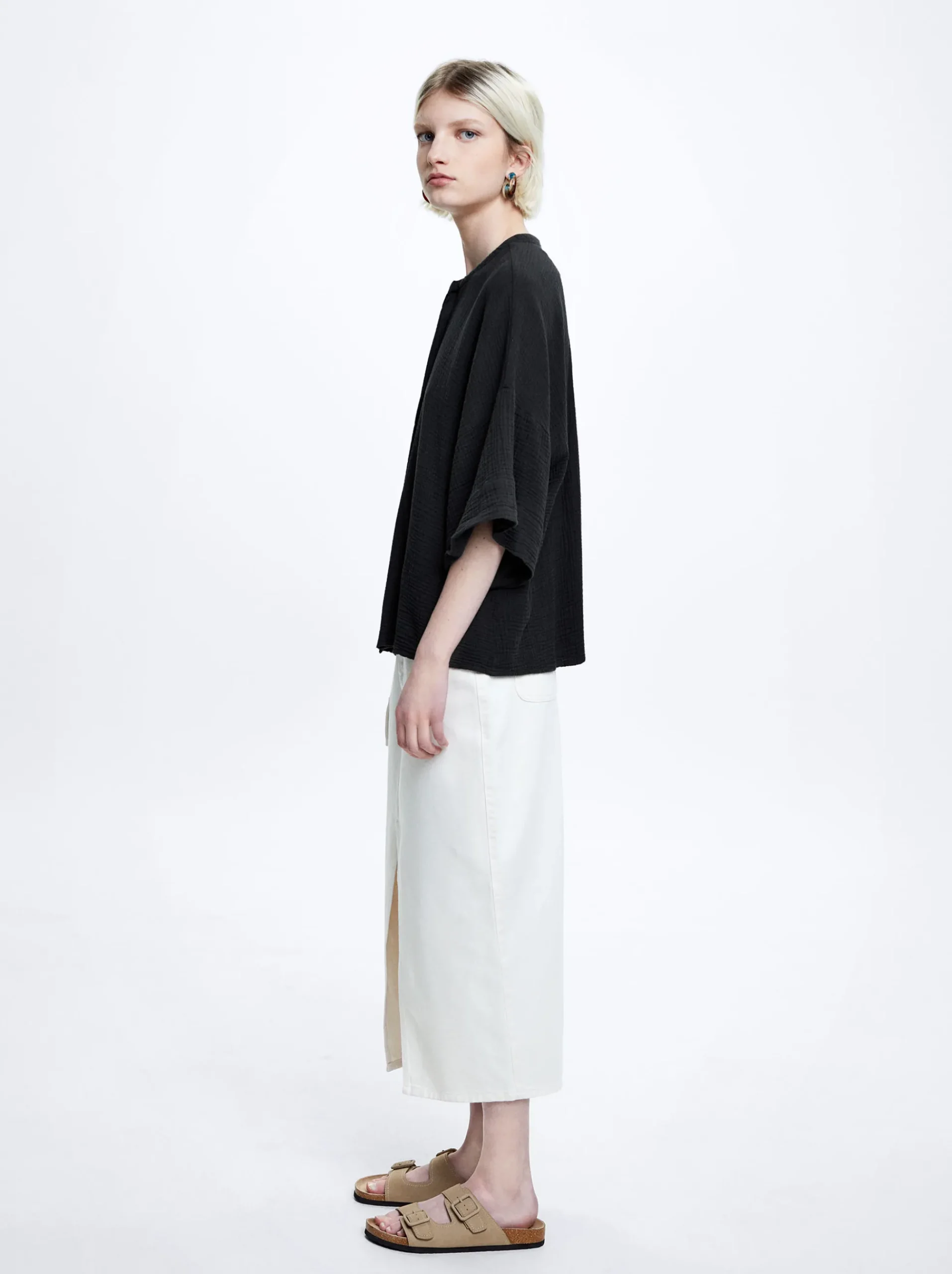 100% Cotton Top|Parfois Fashion