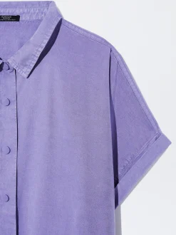 100% Lyocell Shirt Dress|Parfois Shop