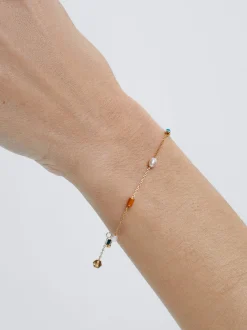 925 Silver Bracelet With Freshwater Pearl|Parfois Discount