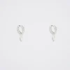 925 Silver Hoop Earrings With Freshwater Pearl|Parfois Best