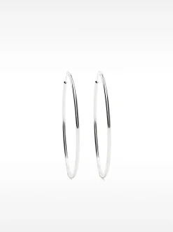 925 Large Hoop Earrings|Parfois Online