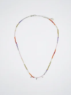 925 Silver Necklace With Semi-Precious Stone|Parfois Store