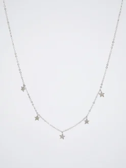 925 Necklace With Stars|Parfois Flash Sale