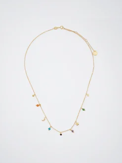 925 Silver Necklace With Stone|Parfois Hot