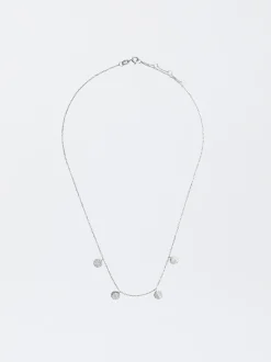 925 Necklace With Zirconia|Parfois Clearance