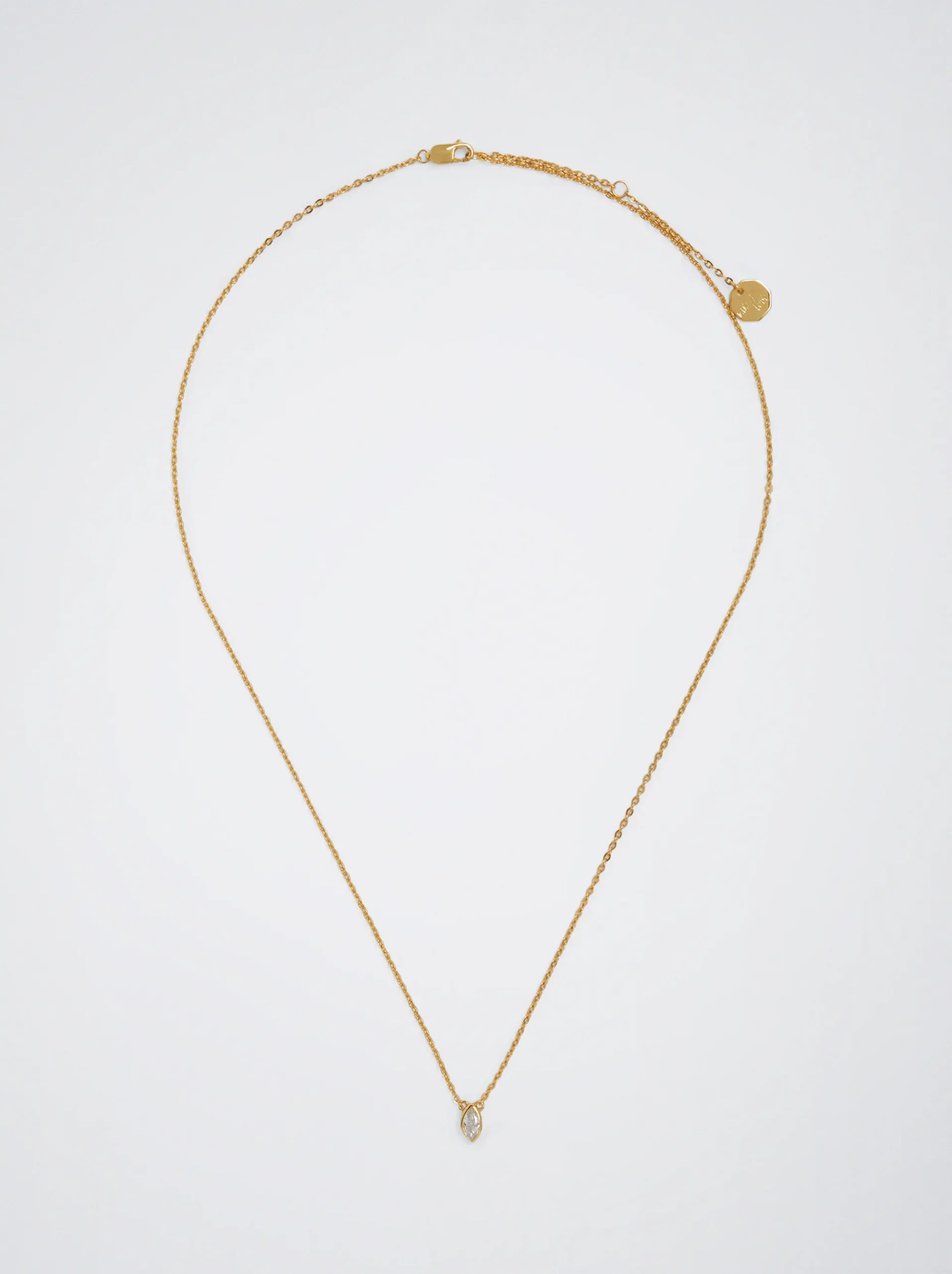 925 Silver Necklace With Zirconia|Parfois New