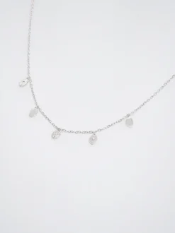 925 Necklace With Zirconia|Parfois Store