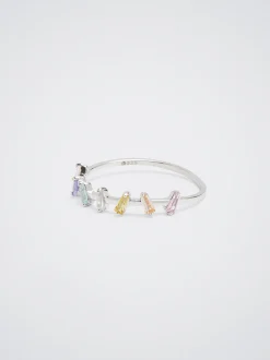 925 Silver Ring With Zirconia|Parfois Shop