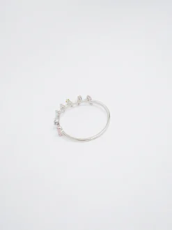 925 Silver Ring With Zirconia|Parfois Shop