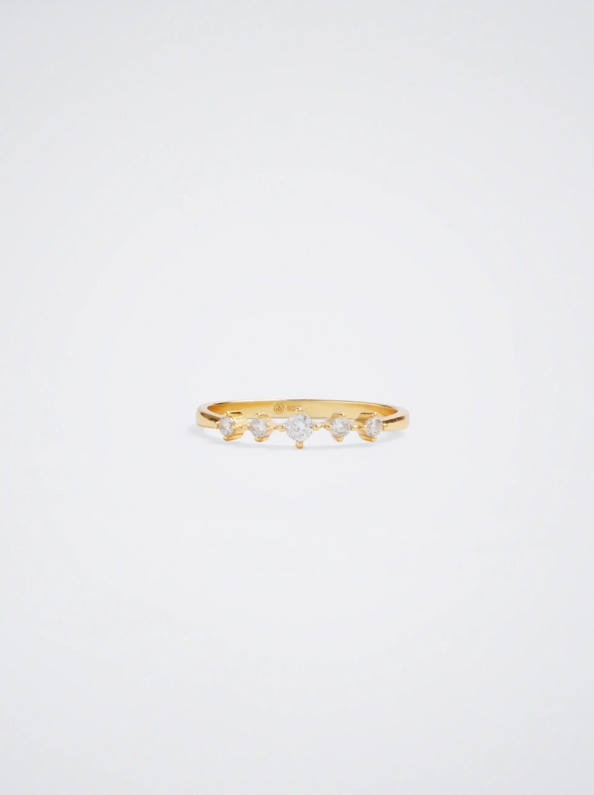 925 Silver Ring With Zirconia|Parfois Outlet