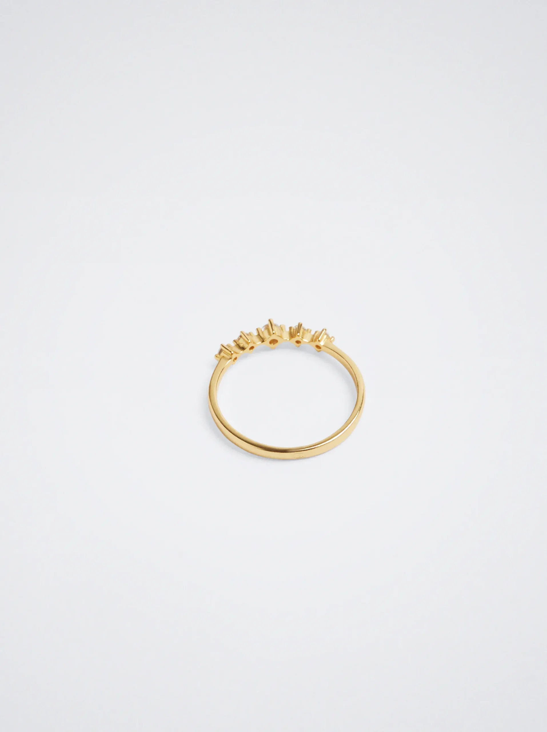 925 Silver Ring With Zirconia|Parfois Outlet