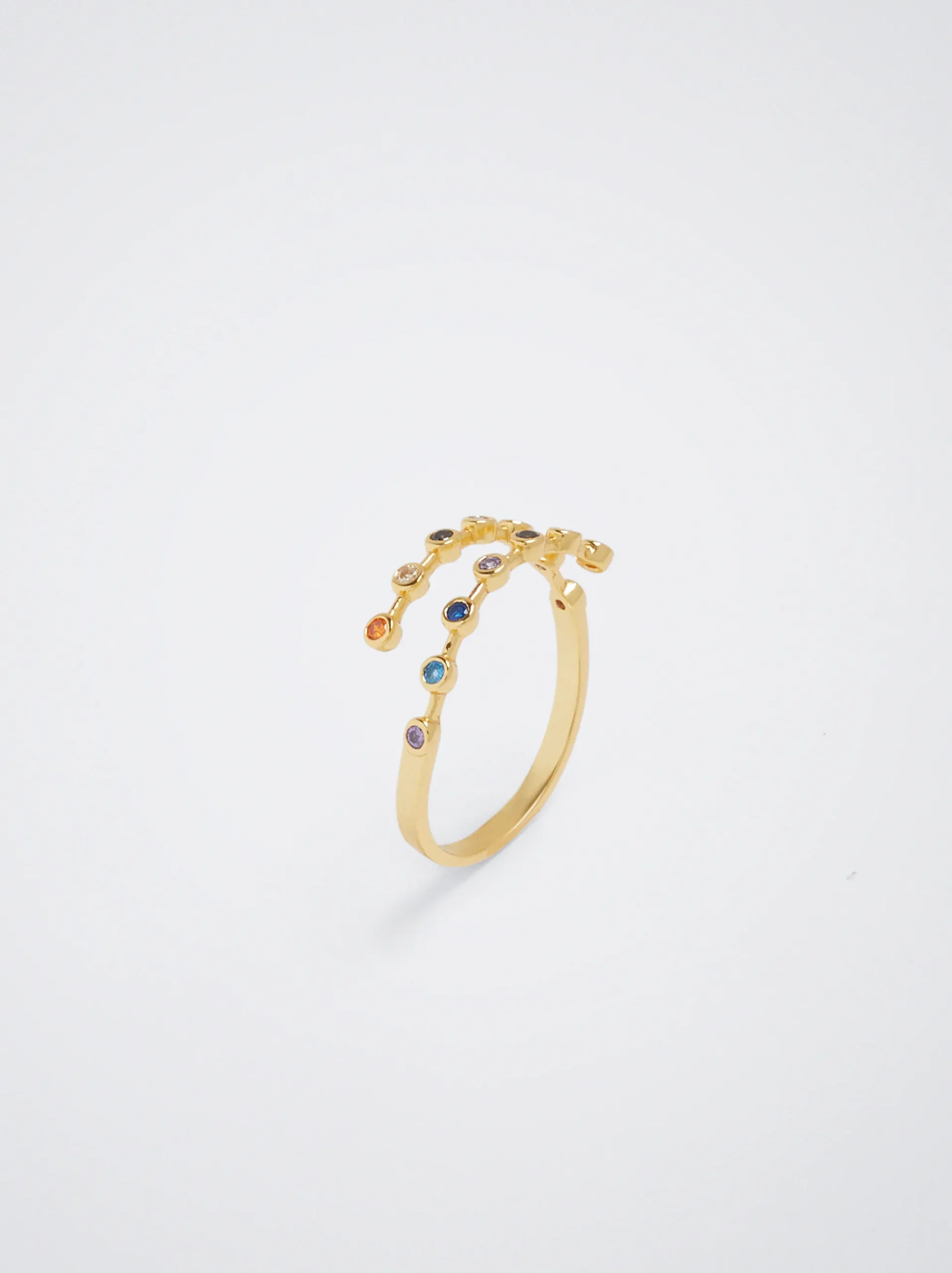 925 Silver Ring With Zirconia|Parfois Hot