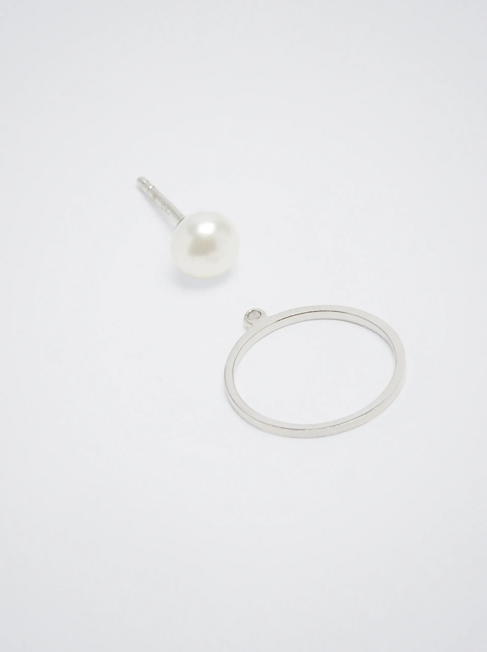 925 Studs With Freshwater Pearl|Parfois Best