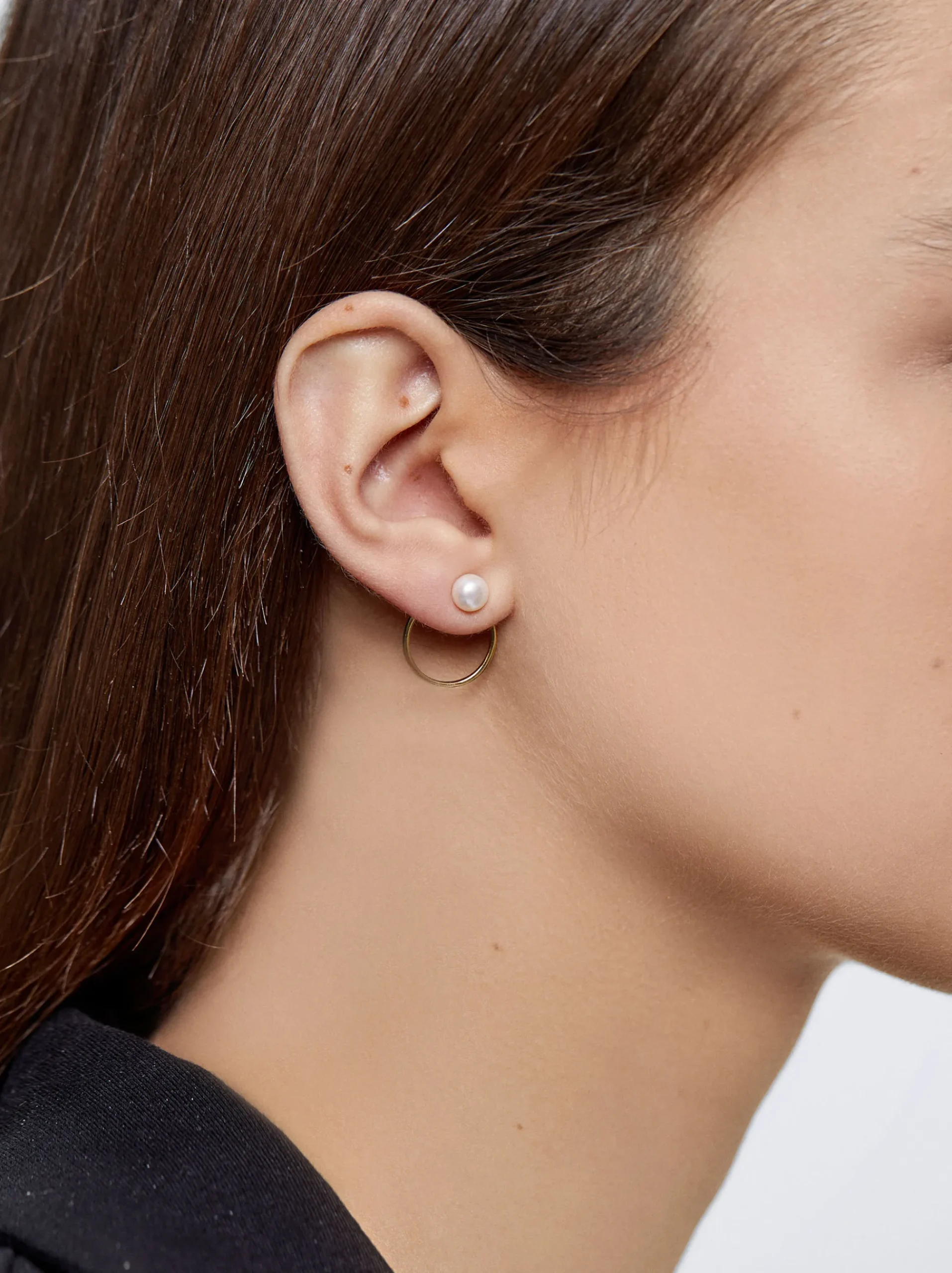 925 Silver Studs With Freshwater Pearl|Parfois Cheap