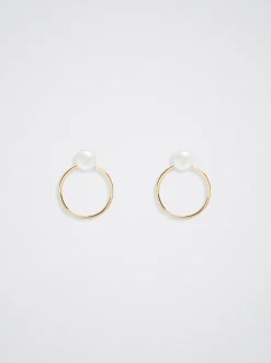 925 Silver Studs With Freshwater Pearl|Parfois Cheap