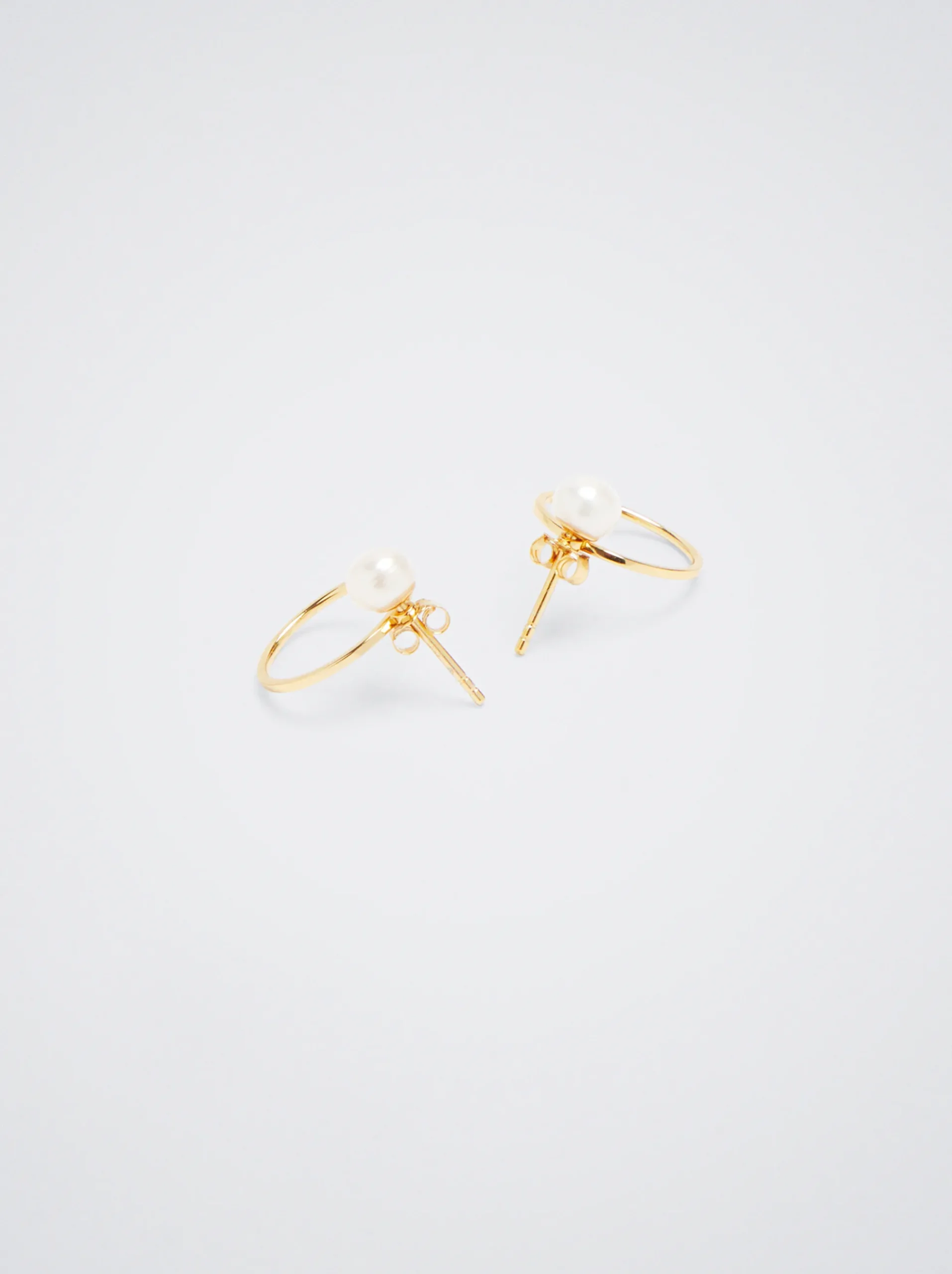 925 Silver Studs With Freshwater Pearl|Parfois Cheap