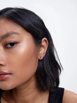 925 Silver Studs With Hearts|Parfois Best