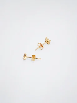 925 Silver Studs With Zirconia|Parfois Outlet