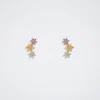 925 Silver Studs With Zirconia|Parfois Fashion