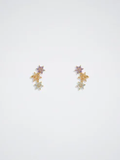 925 Silver Studs With Zirconia|Parfois Fashion