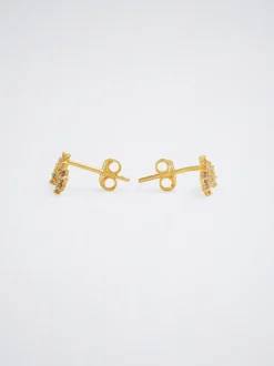 925 Silver Studs With Zirconia|Parfois Fashion