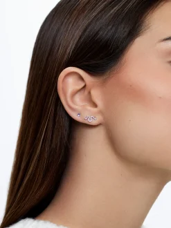925 Silver Studs With Zirconia|Parfois Fashion