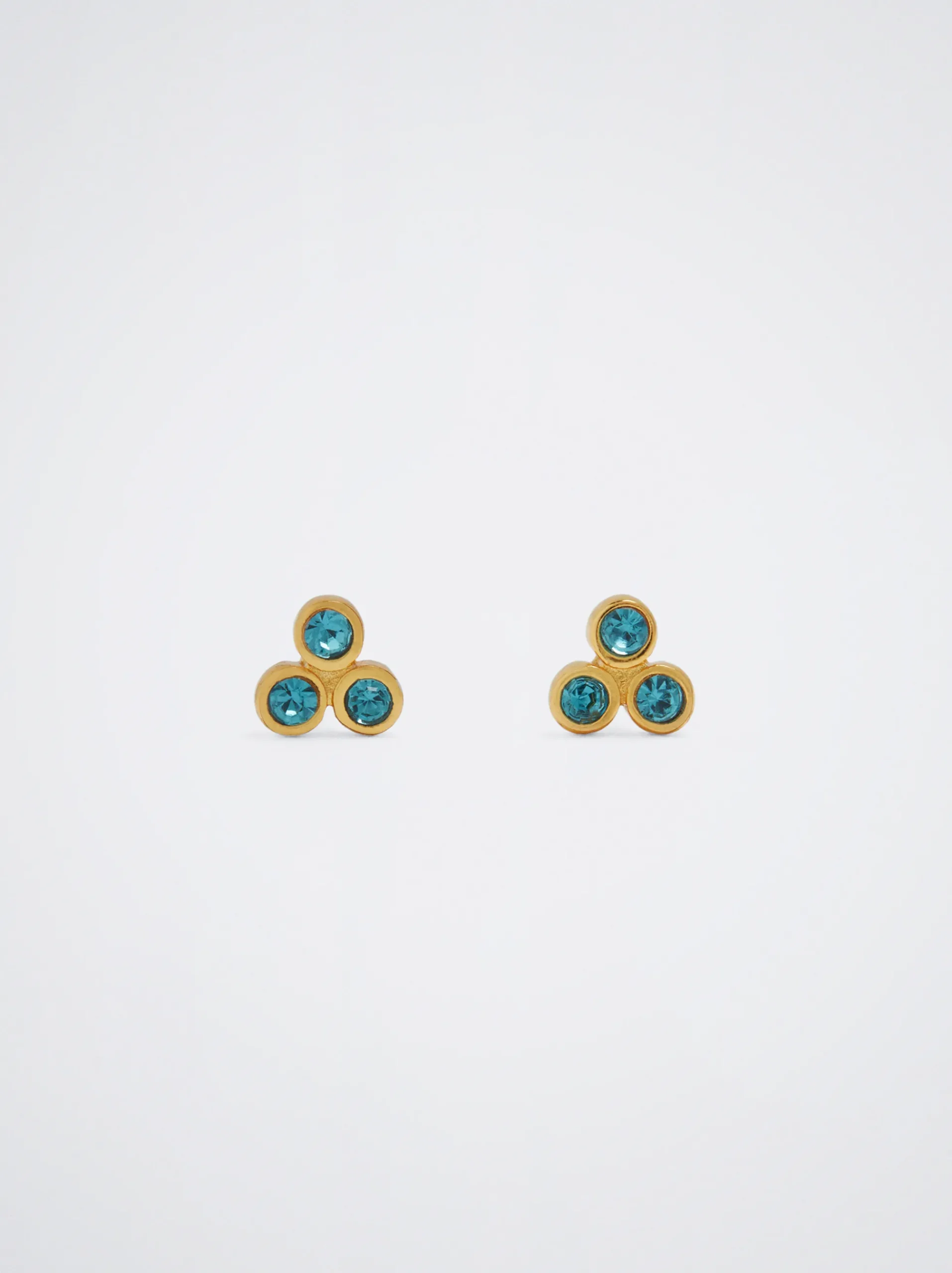 925 Silver Studs With Zirconia|Parfois Shop