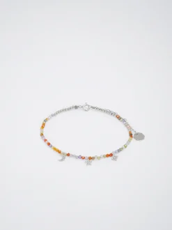 925 Sterling Silver Bracelet With Semiprecious Stone|Parfois Clearance