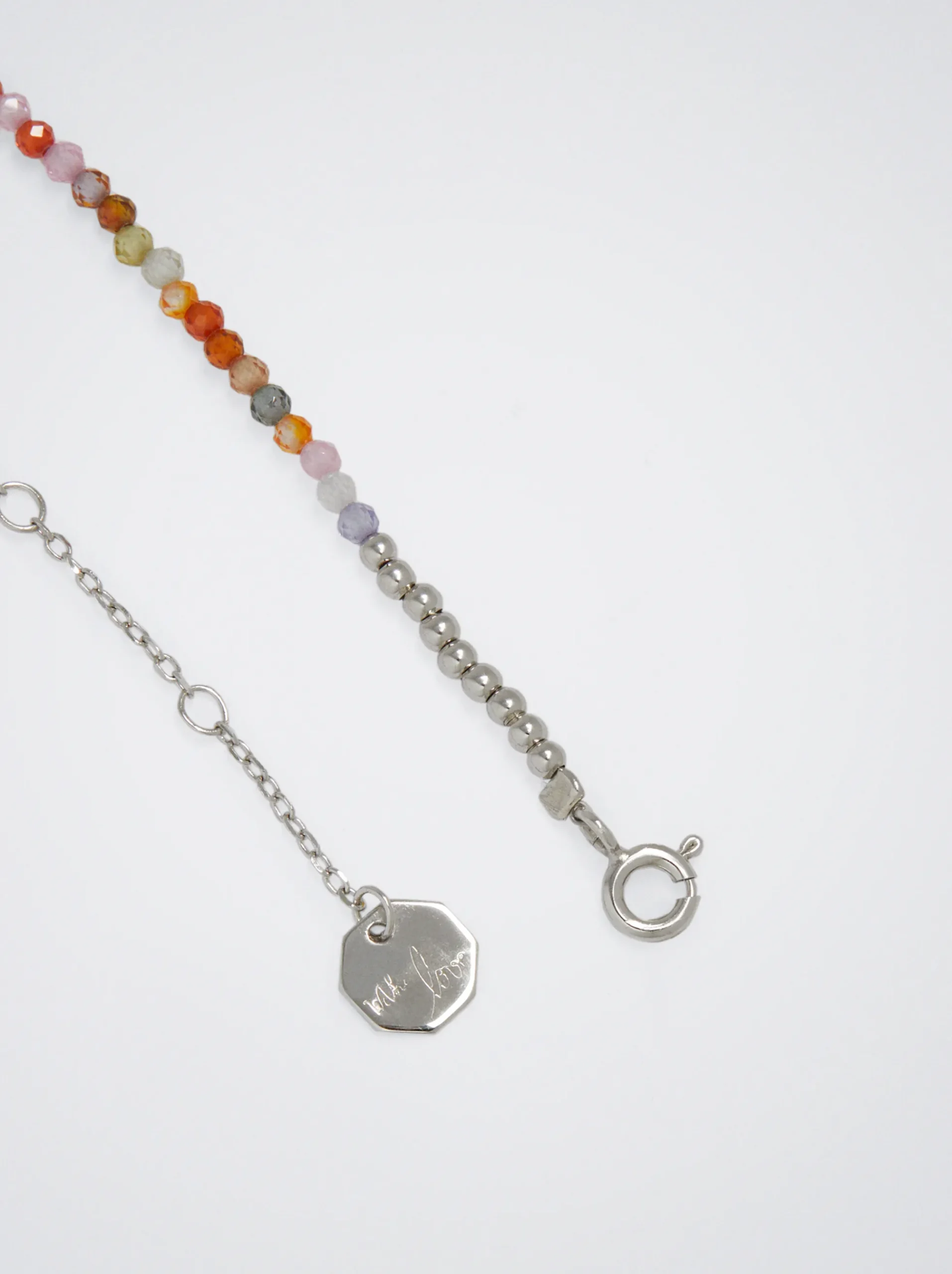 925 Sterling Silver Bracelet With Semiprecious Stone|Parfois Clearance