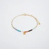 925 Sterling Silver Bracelet With Semiprecious Stone|Parfois Fashion