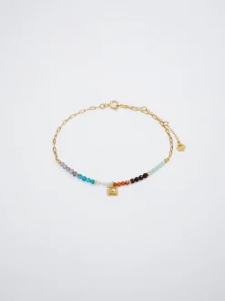 925 Sterling Silver Bracelet With Semiprecious Stone|Parfois Fashion