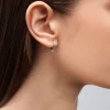 925 Sterling Hoops With Zirconia|Parfois Hot