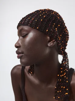 Adjustable Beaded Cap|Parfois Hot