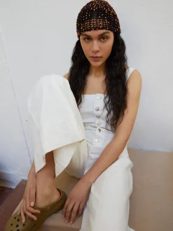 Adjustable Beaded Cap|Parfois Hot