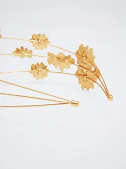 Aliceband With Flowers And Strass|Parfois New
