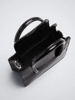 Animal Embossed Bag With Chain|Parfois Sale