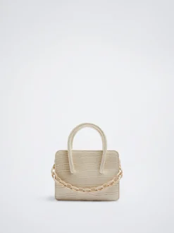 Animal Embossed Bag With Chain|Parfois Cheap