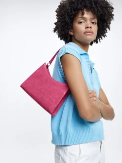 Animal Embossed Shoulder Bag|Parfois Fashion