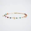 Anklet Bracelet With Stone And Zirconia|Parfois Outlet