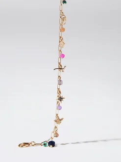 Anklet Bracelet With Stone And Zirconia|Parfois Best