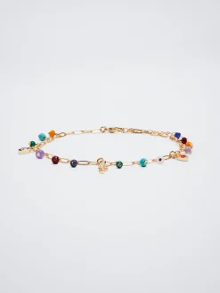 Anklet Bracelet With Stone And Zirconia|Parfois Fashion