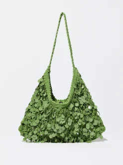 Bag With Beads And Sequins|Parfois Cheap