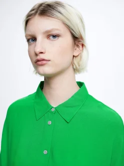 Basic Shirt With Buttons|Parfois Cheap