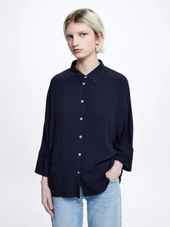 Basic Shirt With Buttons|Parfois Outlet