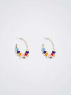 Beaded Hoop Earrings|Parfois Best