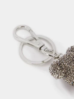 Bear Key Ring With Crystals|Parfois Best Sale