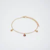 Bracelet With Flowers And Crystals|Parfois Flash Sale